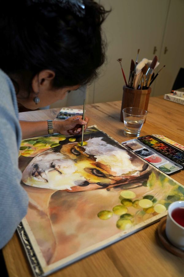 Aquarellmalerei Aufbaukurs 262-72036