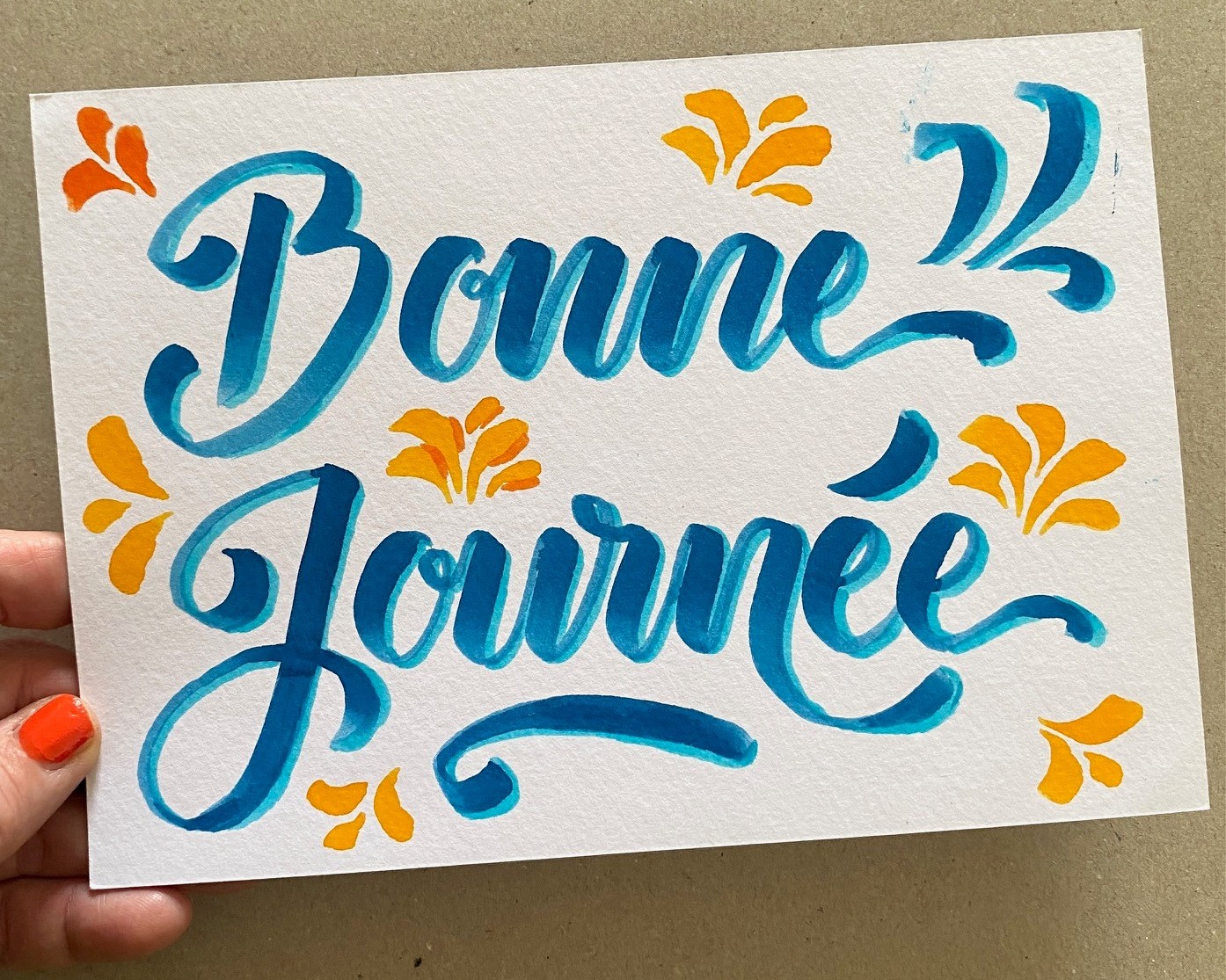 Brushlettering - moderne Kalligrafie 264-72010